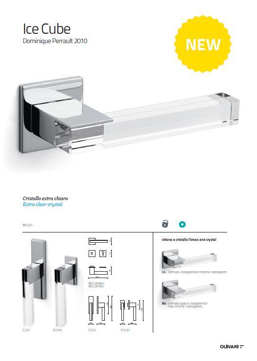 2012 HEWI-  DND-  OLIVARI 最新水平把手上市