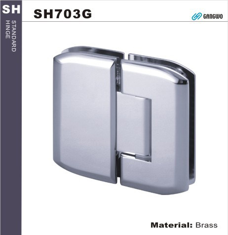 SH703G 180度玻對玻鉸鏈