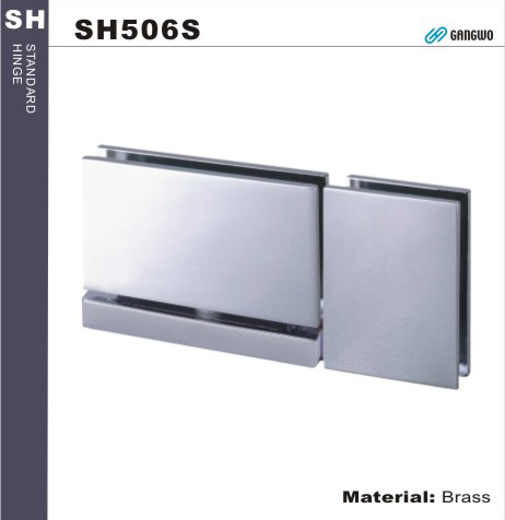 SH506S 天地型玻對牆鉸鏈+固定片