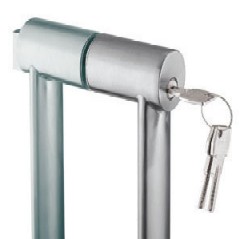 PBA K-Lock 200C-YE 帶鎖大門把