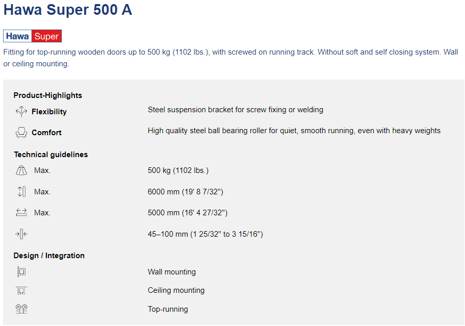 HawaSuper500A