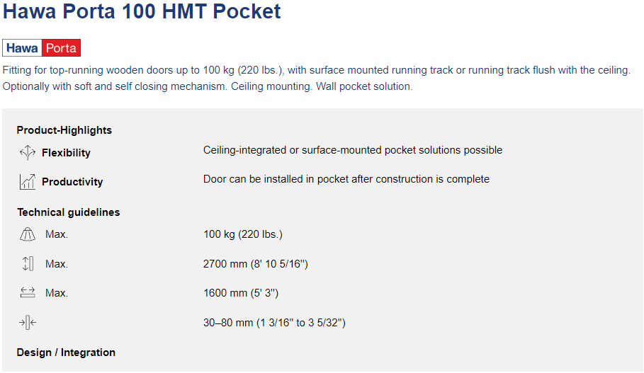 Porta100HMT