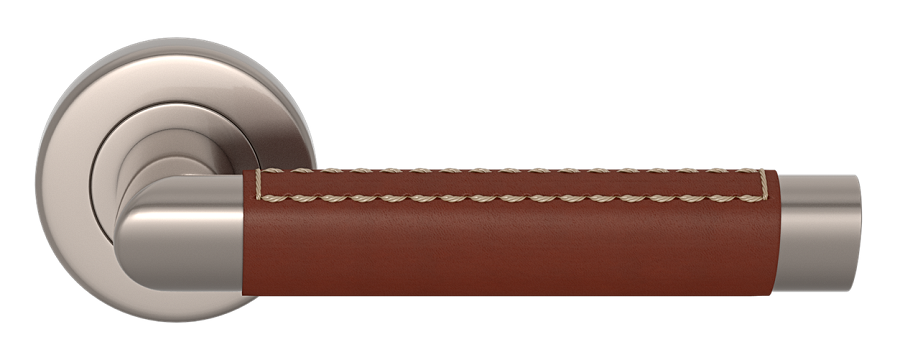 OVAL ANGLE STITCH OUT COMBINATION LEATHER