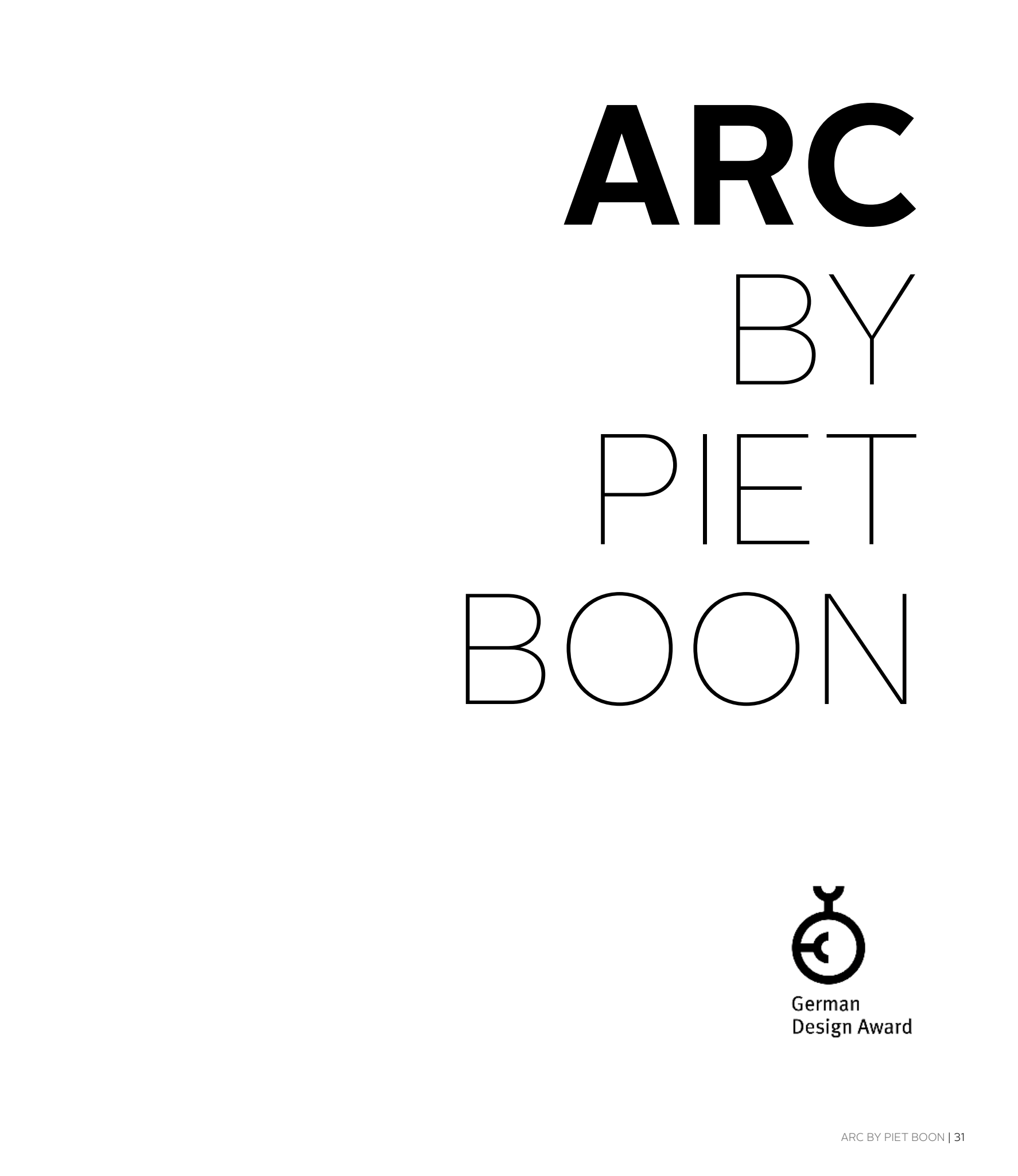 ARC by Piet Boon