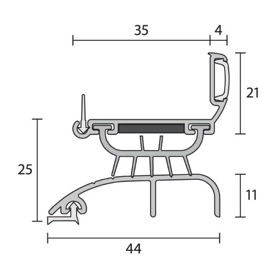 RAVEN RP4FZ 門底密封條